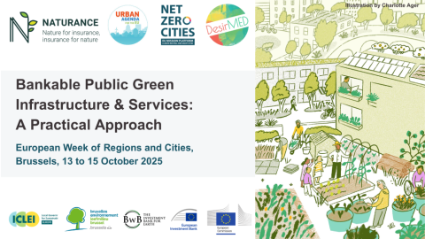 EU Week of Regions and Cities 2025 (Bankable Public Green Infrastructure and Services)