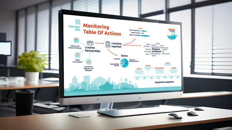 Monitoring of Actions Infographic