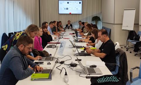 partners working