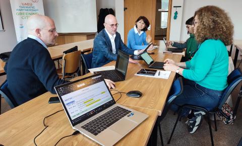 Greening Cities Partnership in-person meeting in Pontevedra